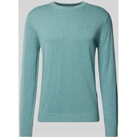 Tom Tailor Strickpullover mit Label-Stitching Modell 'BASIC' in Mint, Größe XXL von Tom Tailor