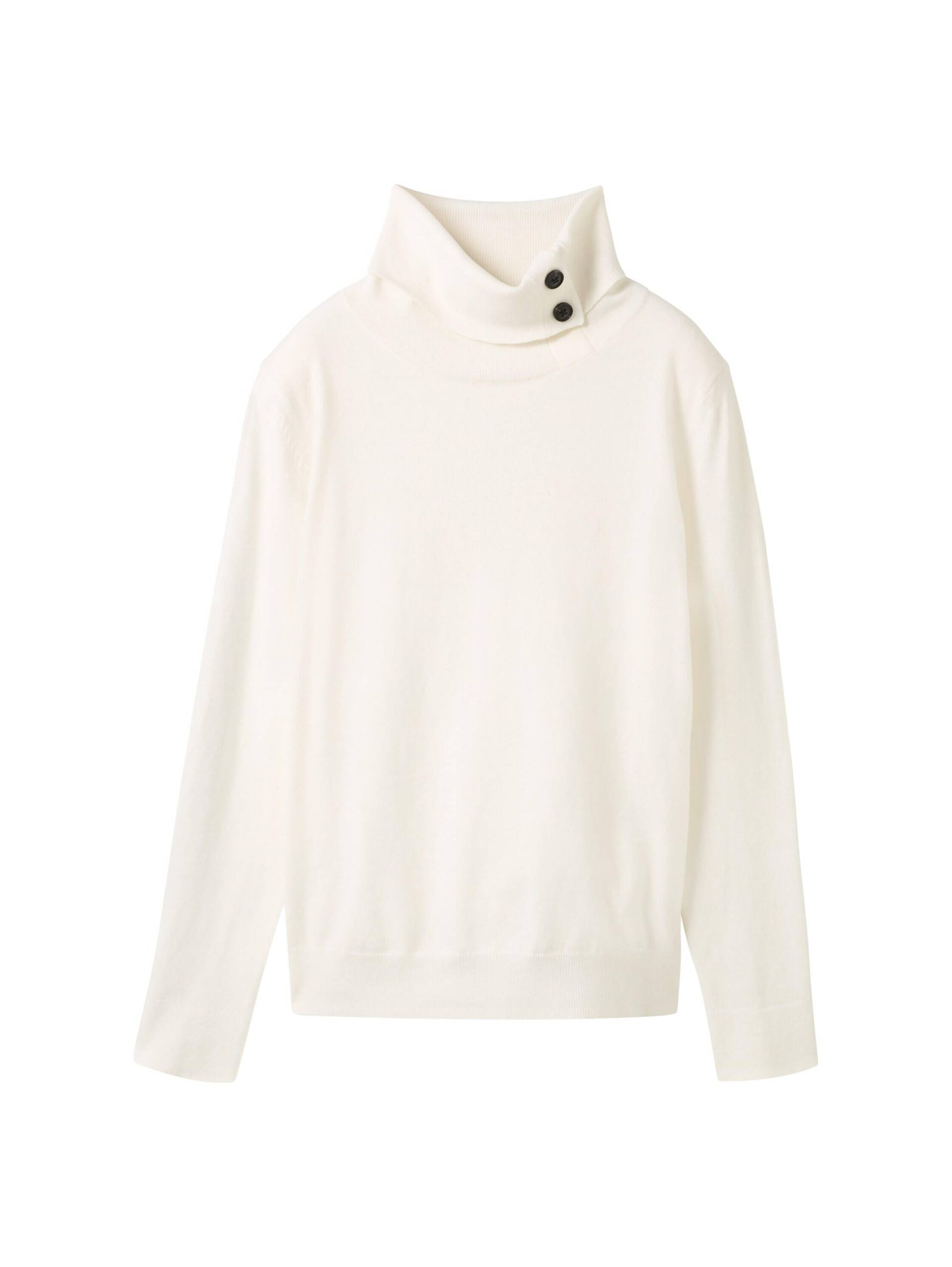 Tom Tailor - Strickpullover mit Rollkragen whisper white - Gr. - XXL von Tom Tailor