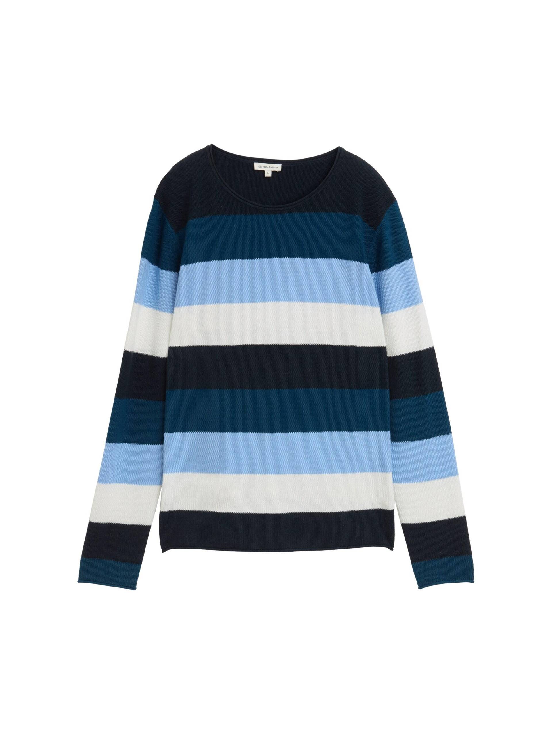 Tom Tailor - Strickpullover mit Rundhalsausschnitt - Gr. - XL von Tom Tailor