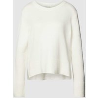 Tom Tailor Strickpullover mit Rundhalsausschnitt in Offwhite, Größe L von Tom Tailor