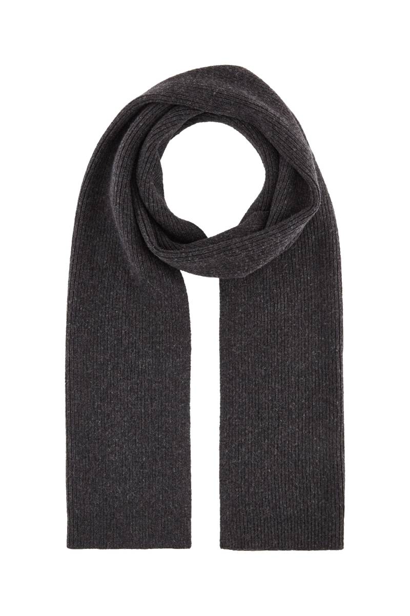 Tom Tailor - Strickschal in Melange Optik black grey melange - Gr. - OS von Tom Tailor