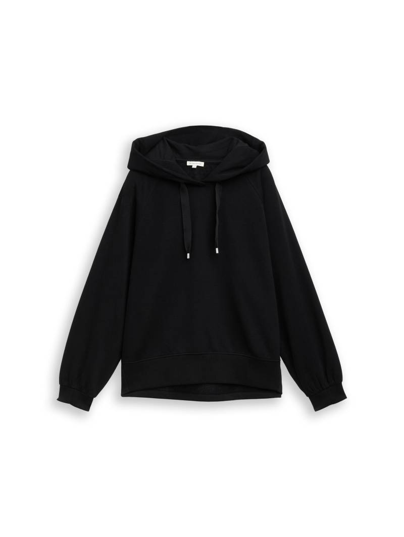 Tom Tailor - Sweatshirt aus Fleece deep black - Gr. - S von Tom Tailor