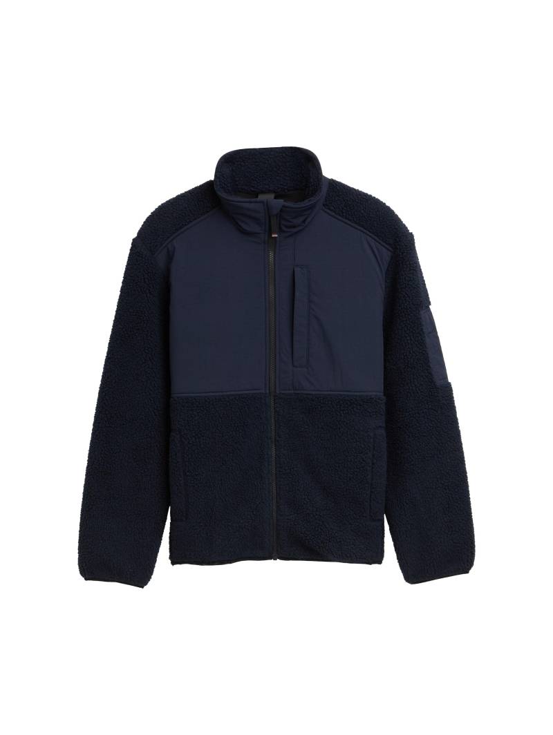 Tom Tailor - Teddy Jacke mit Stehkragen sky captain blue - Gr. - L von Tom Tailor
