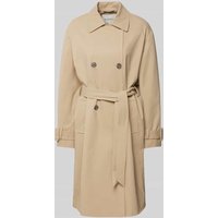 Tom Tailor Trenchcoat mit Bindegürtel in Beige, Größe L von Tom Tailor