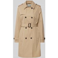 Tom Tailor Trenchcoat mit Bindegürtel in Beige, Größe L von Tom Tailor