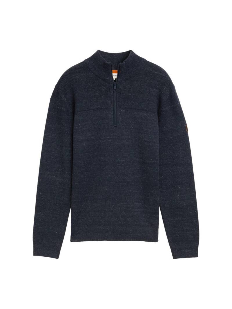 Tom Tailor - Troyer Strickpullover blau - Gr. - XL von Tom Tailor
