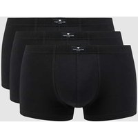 Tom Tailor Trunks mit Stretch-Anteil im 3er-Pack in Black, Größe L von Tom Tailor