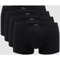 Tom Tailor Trunks mit Stretch-Anteil im 4er-Pack in Black, Größe L von Tom Tailor