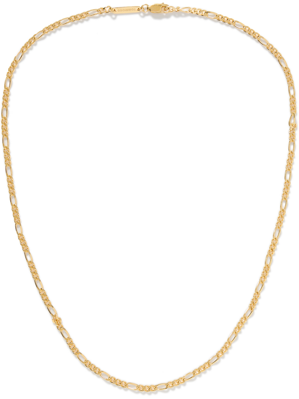 Tom Wood - Bo Slim Recycled Gold-Plated Chain Necklace - Men - Gold von Tom Wood