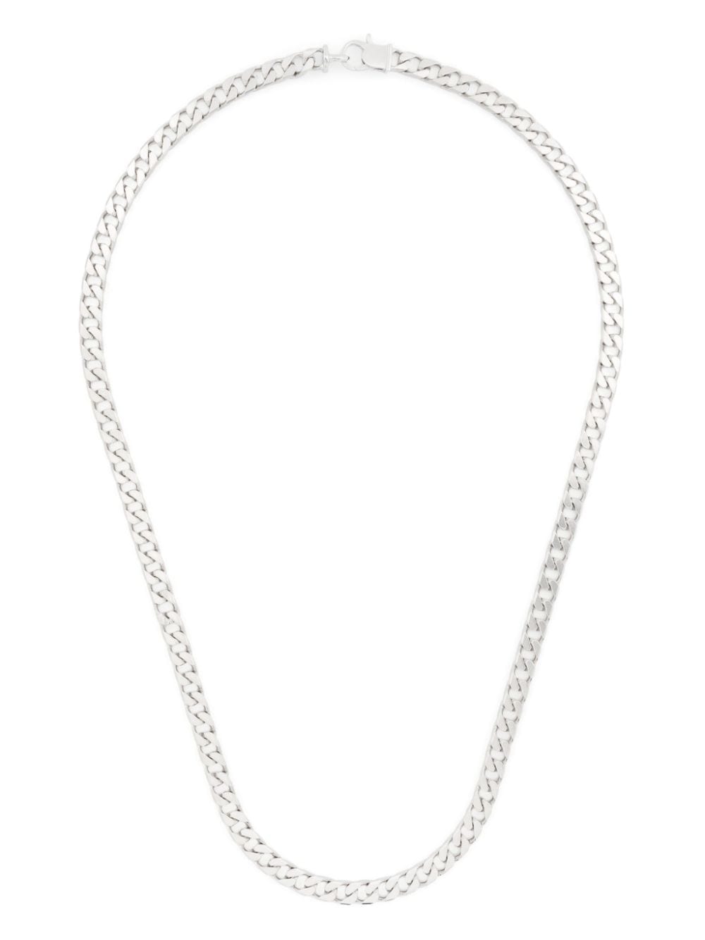 Tom Wood Frankie chain necklace - Silber von Tom Wood