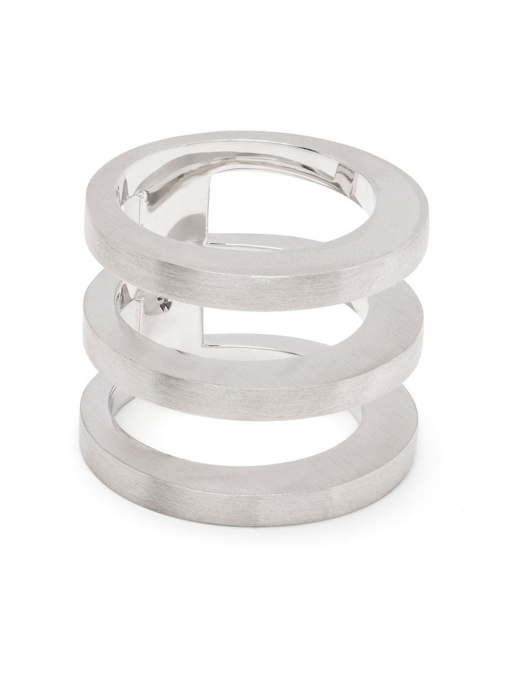 Tom Wood Vault Triple Ring - Silber von Tom Wood