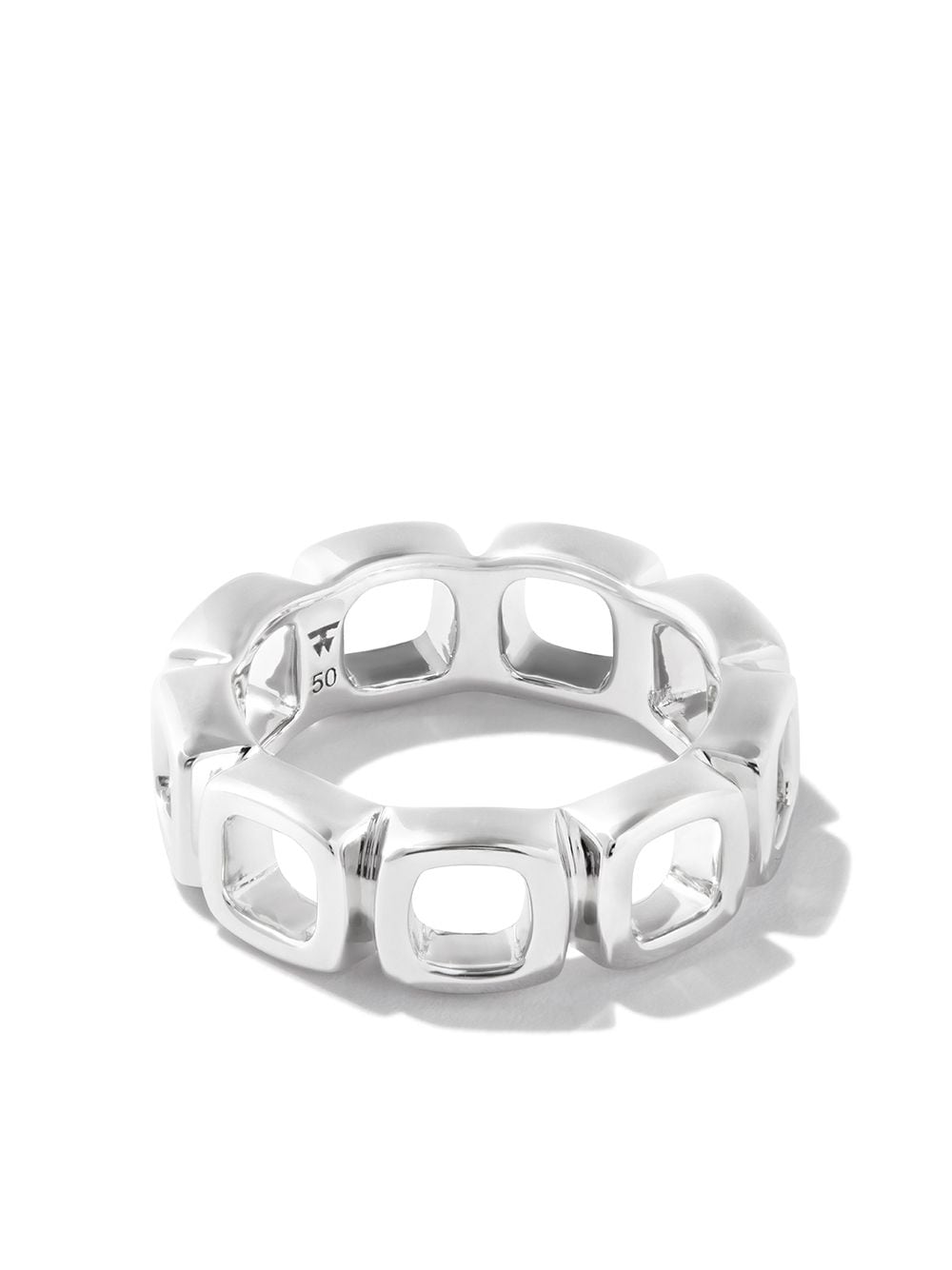 Tom Wood Ring mit Cut-Outs - Silber von Tom Wood