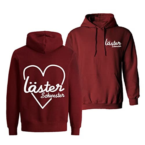 Tom's Couples Shop Best Friends Pullover 1 Stück Lästerschwester Hoodie Sister Pullover für Zwei Mädchen Beste Freunde Hoodie BFF Pulli für 2 Schwester Bestie Freundin Geschenk von Tom's Couples Shop