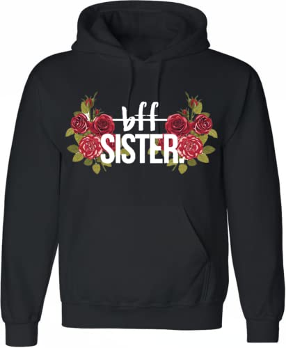 Tom's Couples Shop Best Friends Pullover für Zwei Mädchen 1 Stück BFF Pullover Beste Freunde Hoodie für 2 Sister Freundin Schwester Damen Pulli Geschenke von Tom's Couples Shop