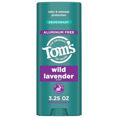 Tom's of Maine Natural Wild Lavendel Deodorant für Frauen und Männer, ohne Aluminium, 100 ml Tom's of Maine Natural Wild Lavendel Deodorant für Frauen und Männer, ohne Aluminium, 100 ml von Tom's of Maine