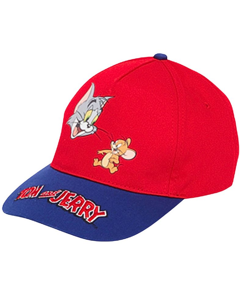 Tom & Jerry Baseball Cap Sommerkappe für Jungen Größe 52-54 cm von Tom & Jerry