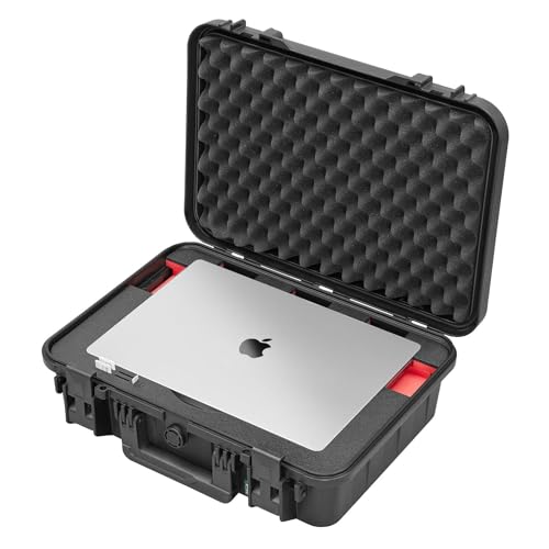TOMcase Koffer für MacBook Pro 16" (M1 – M4), robuster und wasserdichter ECO Schutzkoffer (IP65) für Laptop/Notebook - Made in Germany (16") von TomCase