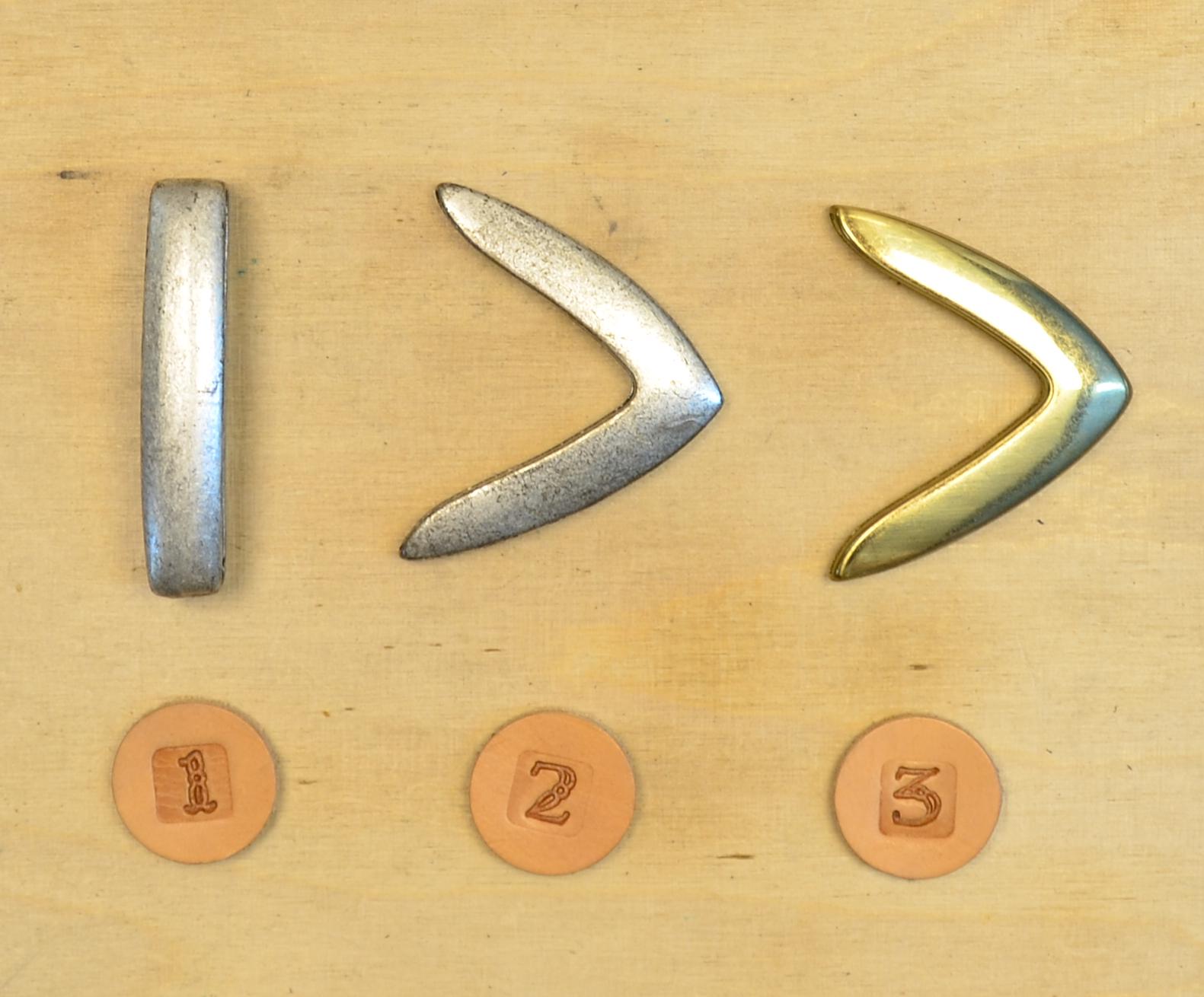 Gürtelschlaufen Und -Spitzen 60mm Metall von TomSanderShop