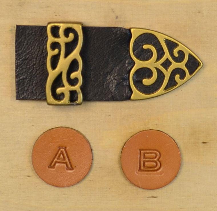 Metallschlaufe Oder Metallspitze 40mm Massiv Messing von TomSanderShop