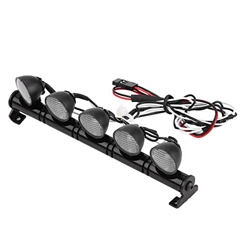LED-Lichtleiste, Leichtes Scheinwerferlampen-Zubehörteil, Robust und Langlebig für Ihre Kinder, die RC-Modellteile für AXAIL Scx10 RC-Car Lieben von Tomantery