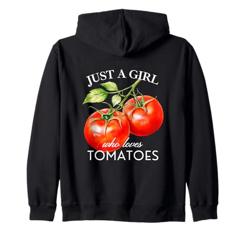 Nur EIN Mädchen, das Tomaten liebt Gemüse Vegetarisch Vegan Kapuzenjacke Nur EIN Mädchen, das Tomaten liebt Gemüse Vegetarisch Vegan Kapuzenjacke von Tomato Grower Farmer Kids who love Tomatoes Girls