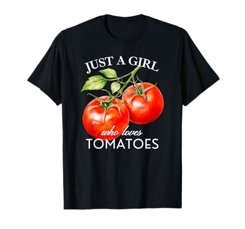 Nur EIN Mädchen, das Tomaten liebt Gemüse Vegetarisch Vegan T-Shirt Nur EIN Mädchen, das Tomaten liebt Gemüse Vegetarisch Vegan T-Shirt von Tomato Grower Farmer Kids who love Tomatoes Girls
