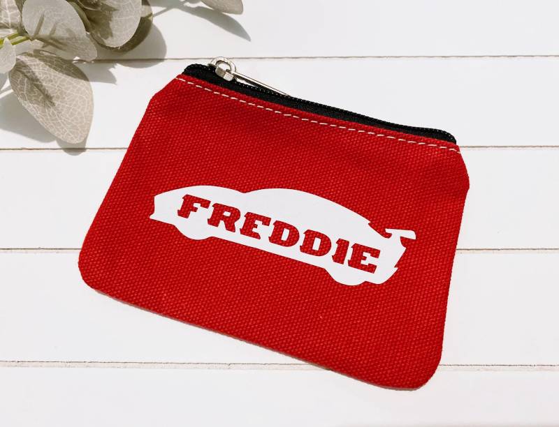 Personalisierte Kinder Geldbörse Auto Jungen Mittagessen Urlaub Tasche Geld Zip Münze Brieftasche Geschenk Zurück in Der Schule von TombellaDesigns