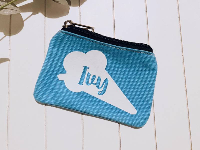 Eis Kinder Geldbörse Personalisierte Münze & Urlaub Geldbeutel von TombellaDesigns