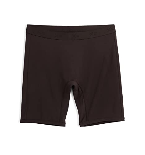 TomboyX 22,9 cm Boxershorts, Unterwäsche für Damen, Baumwoll-Stretch, bequeme Jungen-Shorts, Höschen (XS-6X), java, XXL von TomboyX