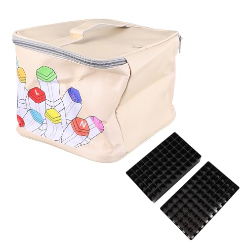 Markierungshülle, Lederstifthalter mit Griff großer Öffnungsmarker Hülle 120 Slot Pen -Tragein Organizer für den Gebrauch zu Hause Markierungshülle, Lederstifthalter mit Griff großer Öffnungsmarker Hülle 120 Slot Pen -Tragein Organizer für den Gebrauch zu Hause von Tomedny