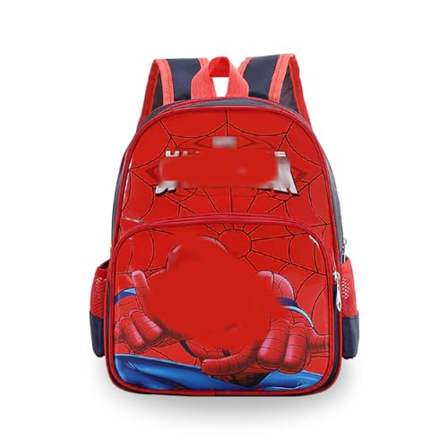 Tomicy spider Kinderrucksack kindergarten Einstellbare Kinderrucksack Buch Taschen Grundschule Rucksack für Jungen Mädchen,35 x 25 x 11cm von Tomicy