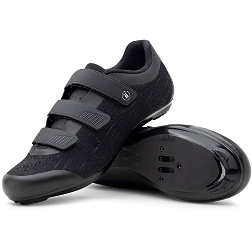 Tommaso Strada Herren Fahrradschuhe für Rennräder,Universell kompatibel mit allen Schuhclips & Bike Cleats, von SPD bis Look Delta bis Speedplay, nur Schuhe, 48 EU von Tommaso