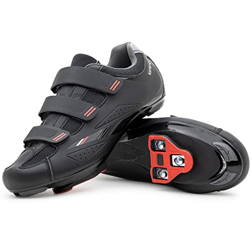 Tommaso Strada Peloton Schuhe für Herren – SPD Indoor Fahrradschuhe für Herren – Fahrradschuhe für Herren mit Delta-Clips – Spin-Schuhe für Herren Radfahren auf Peloton – SPD-Schuhe für Rennräder von Tommaso
