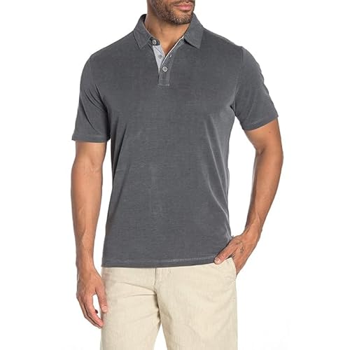 Tommy Bahama Shoreline Surf Polo Shirt Short Sleeve Three Button Soft Golf Shirts von Tommy Bahama