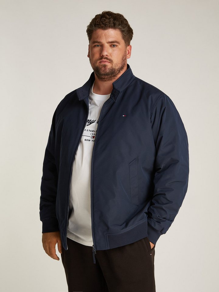 Tommy Hilfiger Big & Tall Allwetterjacke BT-HARRINGTON JACKET-B in Großen Größen, Logostickerei von Tommy Hilfiger Big & Tall