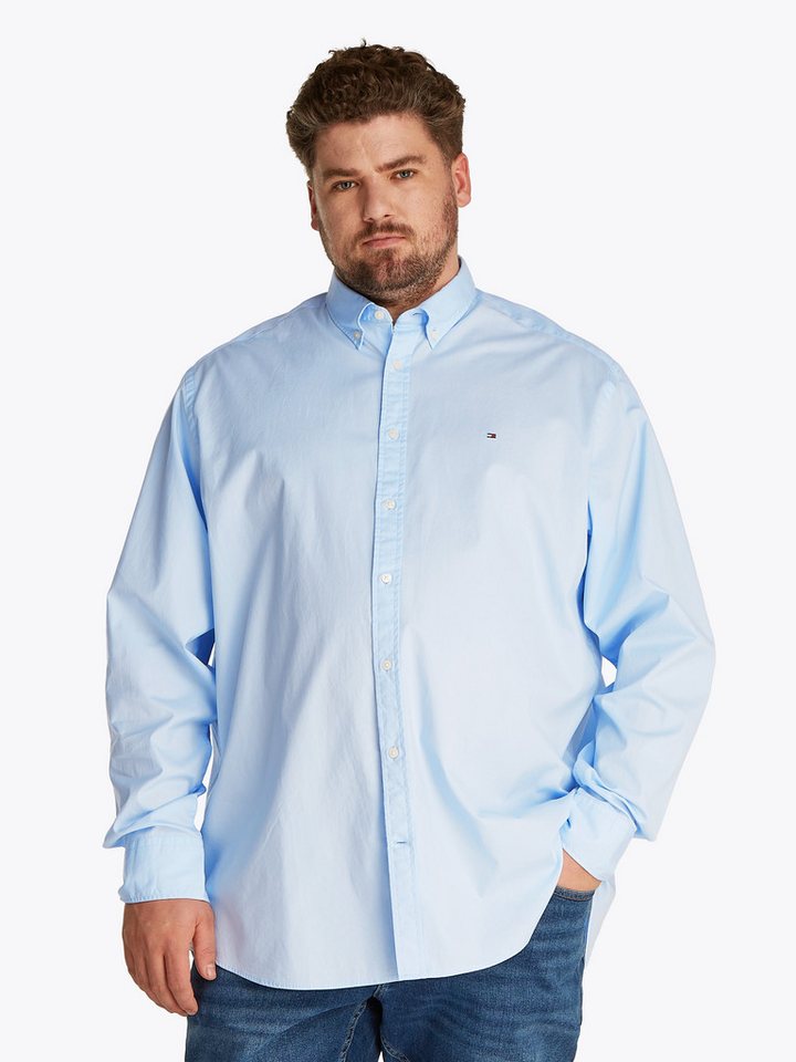 Tommy Hilfiger Big & Tall Langarmhemd BT-FLEX POPLIN SOLID RF SHIRT-B Große Größen Tommy Hilfiger Big & Tall Langarmhemd BT-FLEX POPLIN SOLID RF SHIRT-B Große Größen von Tommy Hilfiger Big & Tall
