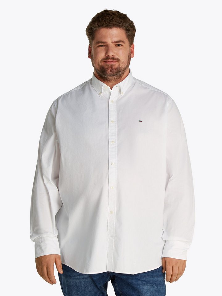Tommy Hilfiger Big & Tall Langarmhemd BT-FLEX POPLIN SOLID RF SHIRT-B Große Größen Tommy Hilfiger Big & Tall Langarmhemd BT-FLEX POPLIN SOLID RF SHIRT-B Große Größen von Tommy Hilfiger Big & Tall