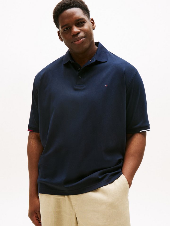 Tommy Hilfiger Big & Tall Poloshirt BT-INTERLOCK FLAGCUFF SLIM FIT-B Große Größen Tommy Hilfiger Big & Tall Poloshirt BT-INTERLOCK FLAGCUFF SLIM FIT-B Große Größen von Tommy Hilfiger Big & Tall