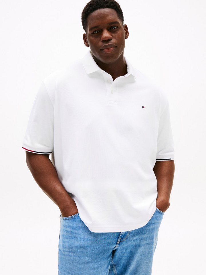 Tommy Hilfiger Big & Tall Poloshirt BT-INTERLOCK FLAGCUFF SLIM FIT-B Große Größen Tommy Hilfiger Big & Tall Poloshirt BT-INTERLOCK FLAGCUFF SLIM FIT-B Große Größen von Tommy Hilfiger Big & Tall