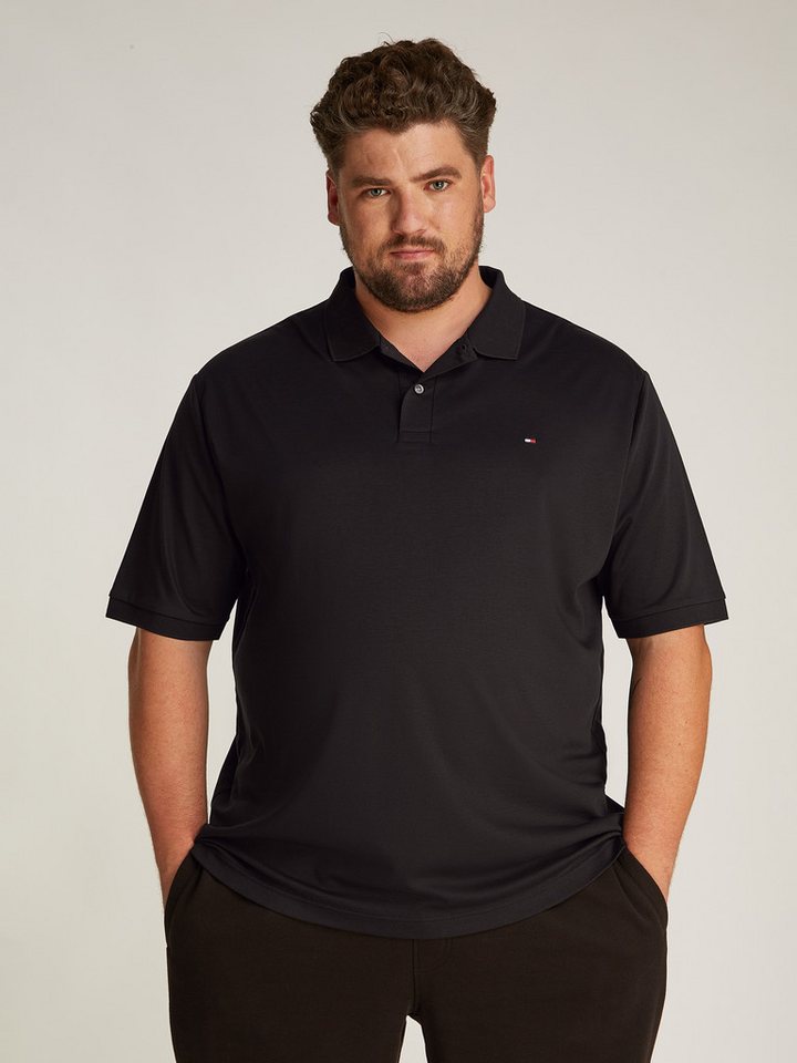 Tommy Hilfiger Big & Tall Poloshirt BT-LIQUID COTTON ESSENTIAL POL-B in Großen Größen, Logostickerei Tommy Hilfiger Big & Tall Poloshirt BT-LIQUID COTTON ESSENTIAL POL-B in Großen Größen, Logostickerei von Tommy Hilfiger Big & Tall