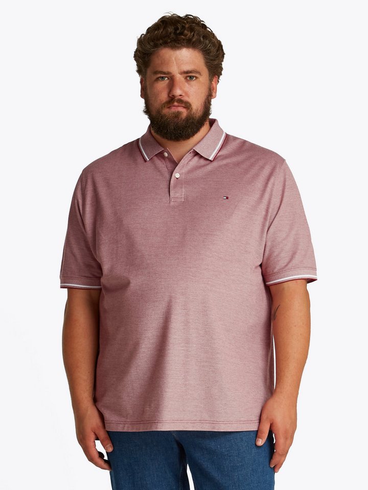 Tommy Hilfiger Big & Tall Poloshirt BT-OXFORD TWO TONE REG POLO-B in Großen Größen, Logostickerei Tommy Hilfiger Big & Tall Poloshirt BT-OXFORD TWO TONE REG POLO-B in Großen Größen, Logostickerei von Tommy Hilfiger Big & Tall
