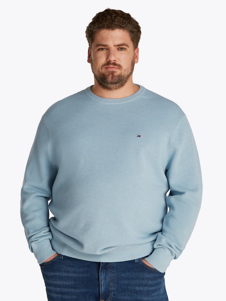 Tommy Hilfiger Big & Tall Rundhalspullover BT-ESSENTIAL STRUCTURE CREW NECK Große Größen Tommy Hilfiger Big & Tall Rundhalspullover BT-ESSENTIAL STRUCTURE CREW NECK Große Größen von Tommy Hilfiger Big & Tall