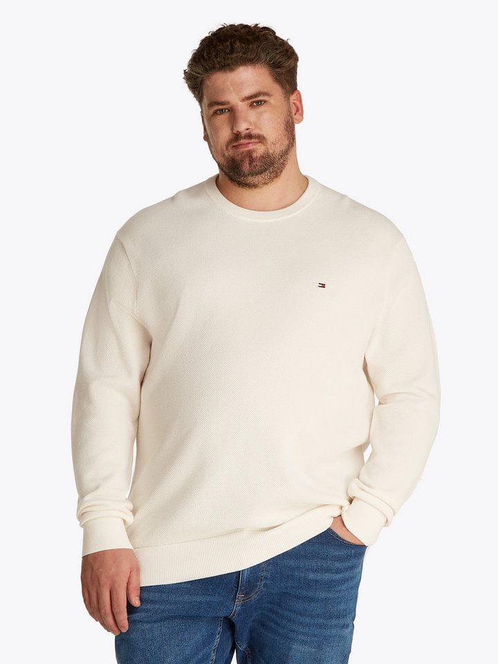Tommy Hilfiger Big & Tall Rundhalspullover BT-ESSENTIAL STRUCTURE CREW NECK Große Größen Tommy Hilfiger Big & Tall Rundhalspullover BT-ESSENTIAL STRUCTURE CREW NECK Große Größen von Tommy Hilfiger Big & Tall