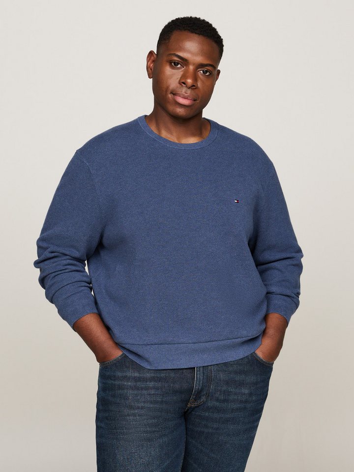 Tommy Hilfiger Big & Tall Rundhalspullover BT-ESSENTIAL STRUCTURE CREW NECK Große Größen Tommy Hilfiger Big & Tall Rundhalspullover BT-ESSENTIAL STRUCTURE CREW NECK Große Größen von Tommy Hilfiger Big & Tall