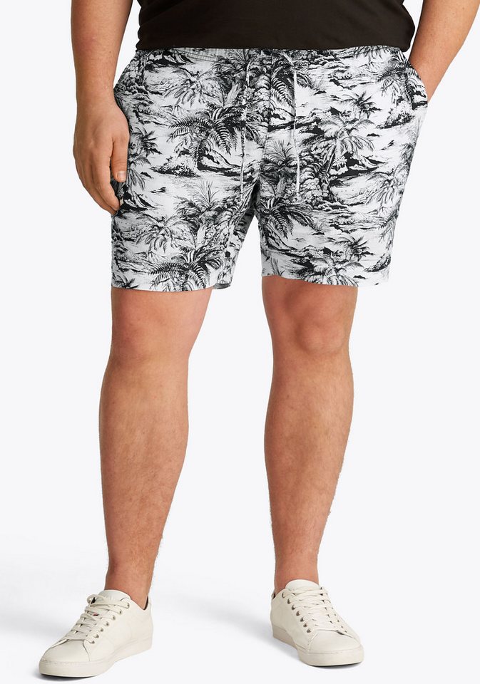 Tommy Hilfiger Big & Tall Chinoshorts BT-BROOKLYN 7 INCH PRT SHORT-B Große Größen, mit Allover-Druck von Tommy Hilfiger Big & Tall