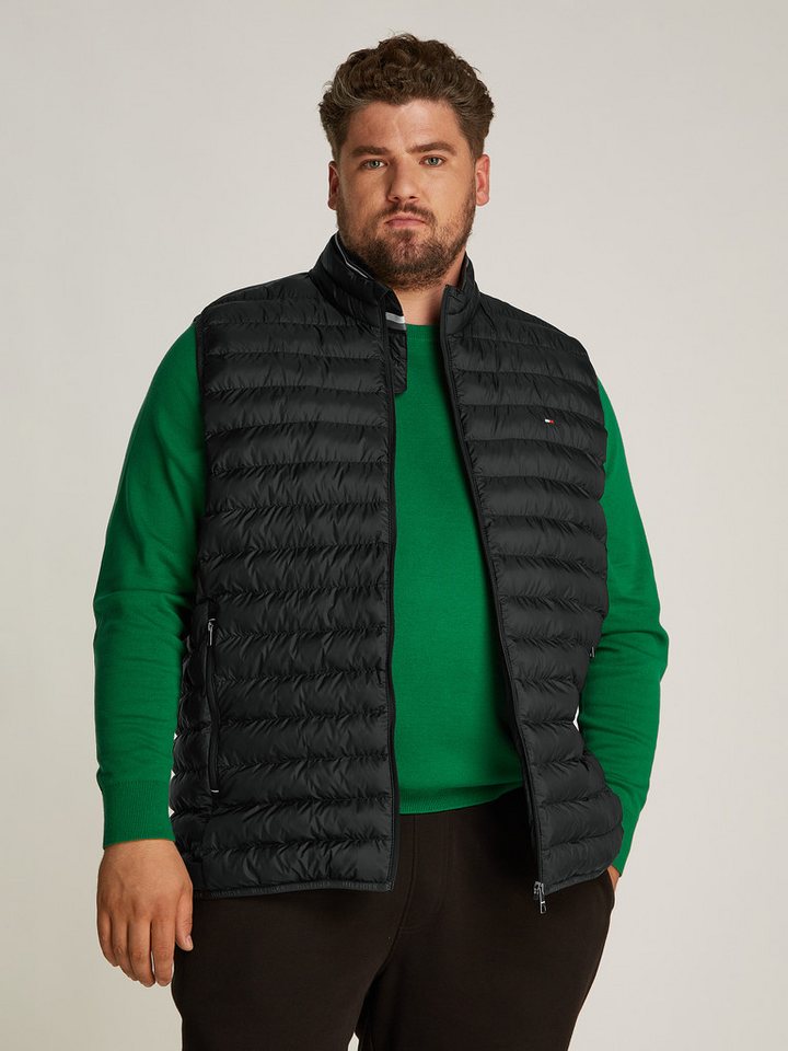 Tommy Hilfiger Big & Tall Steppweste Bt-Packable Recycled Vest-B in Großen Größen, mit Logostickerei in Brusthöhe Tommy Hilfiger Big & Tall Steppweste Bt-Packable Recycled Vest-B in Großen Größen, mit Logostickerei in Brusthöhe von Tommy Hilfiger Big & Tall