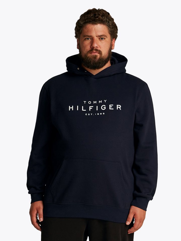 Tommy Hilfiger Big & Tall Sweatshirt BT-TOMMY HILFIGER HOODY-B in Großen Größen, Logostickerei von Tommy Hilfiger Big & Tall
