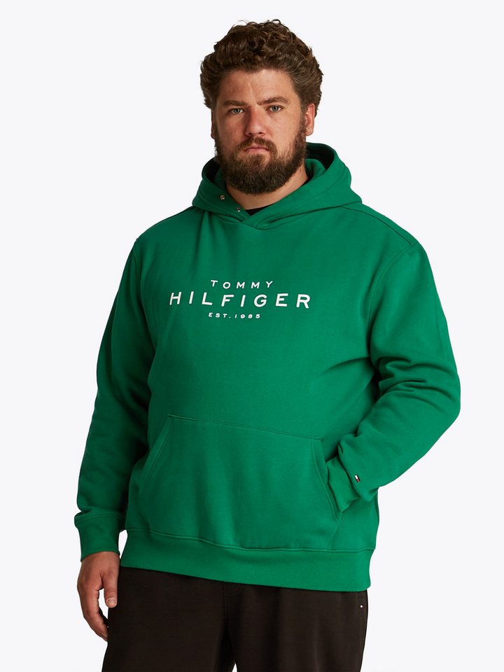 Tommy Hilfiger Big & Tall Sweatshirt BT-TOMMY HILFIGER HOODY-B in Großen Größen, Logostickerei von Tommy Hilfiger Big & Tall