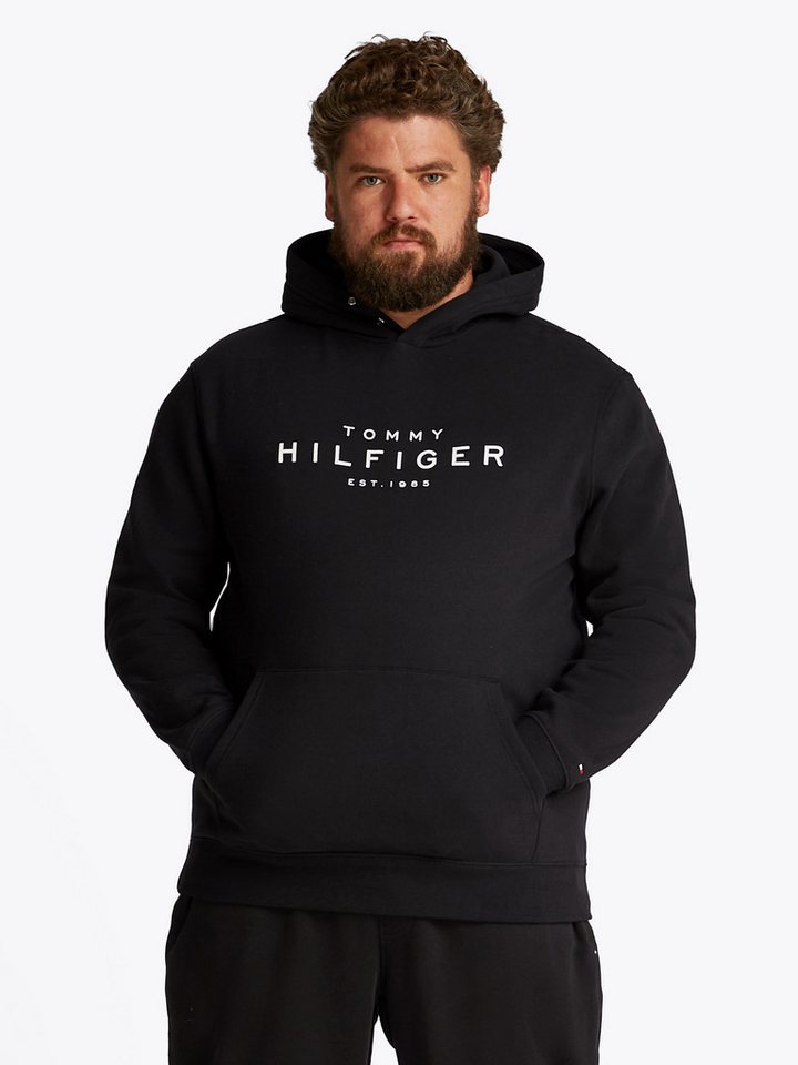 Tommy Hilfiger Big & Tall Sweatshirt BT-TOMMY HILFIGER HOODY-B in Großen Größen, Logostickerei von Tommy Hilfiger Big & Tall