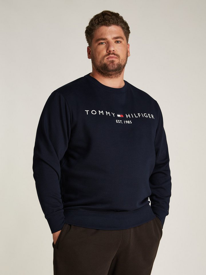 Tommy Hilfiger Big & Tall Sweatshirt BT-TOMMY LOGO SWEATSHIRT-B in Großen Größen, mit Logodruck Tommy Hilfiger Big & Tall Sweatshirt BT-TOMMY LOGO SWEATSHIRT-B in Großen Größen, mit Logodruck von Tommy Hilfiger Big & Tall